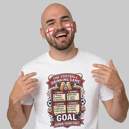 The Football Drinking Game Tee - Shit Shirt Club 