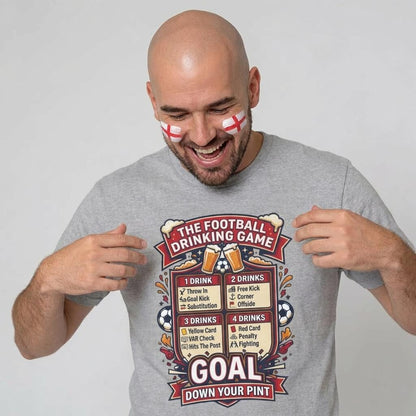 The Football Drinking Game Tee - Shit Shirt Club 