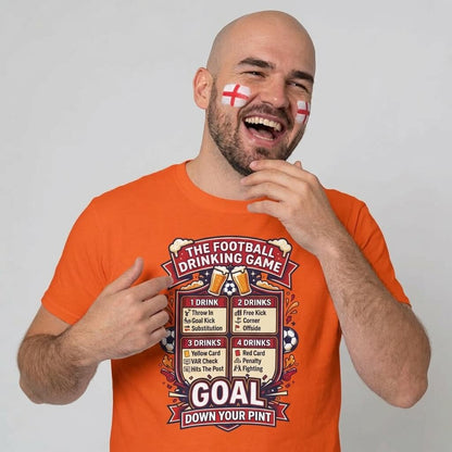 The Football Drinking Game Tee - Shit Shirt Club 