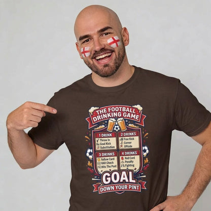 The Football Drinking Game Tee - Shit Shirt Club 