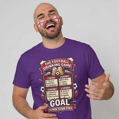 The Football Drinking Game Tee - Shit Shirt Club 