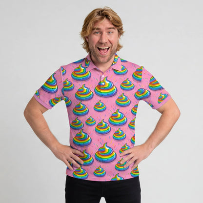 The Turdy Birdie Golf Polo Shirt - Shit Shirt Club 