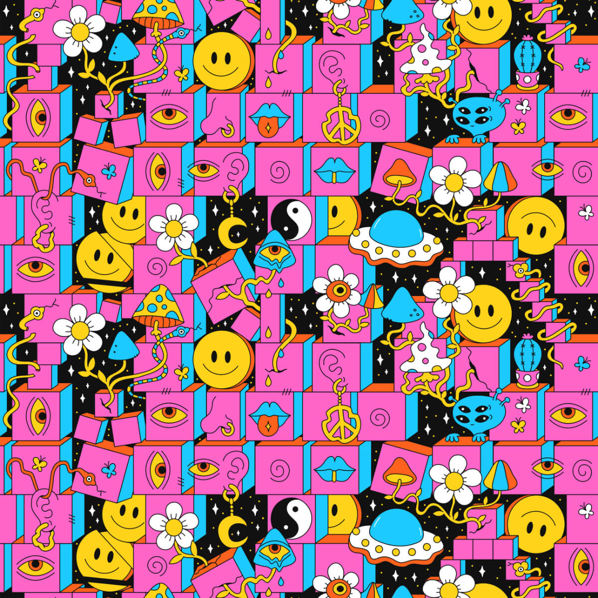 Deep Space Nine-Iron Golf Polo