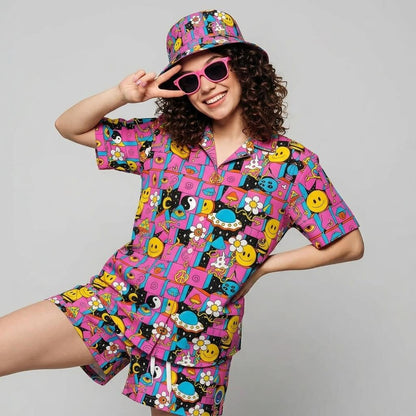 Trippy Space Shit Shorts | Gym, Swim & Lounge Shorts | Shit Shirt Club - Shit Shirt Club 