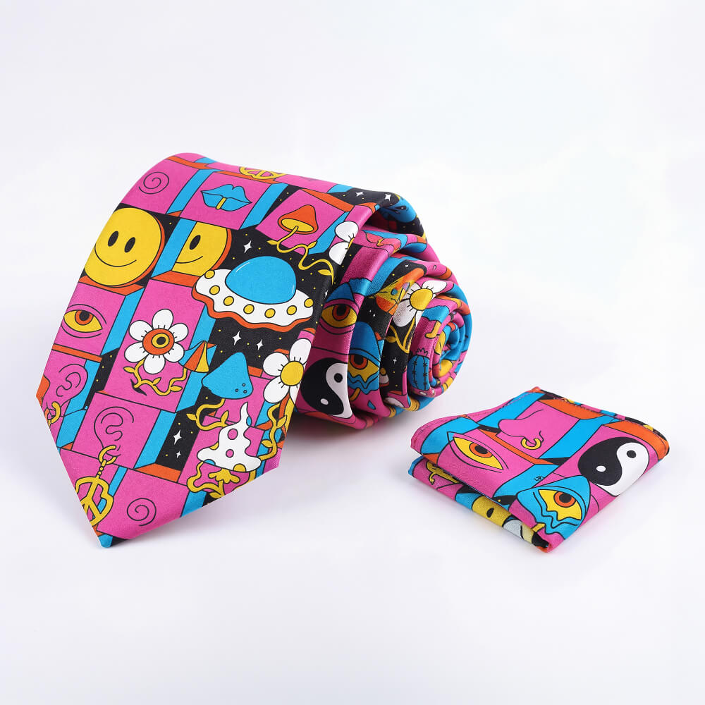 Trippy Space Tie Set - Shit Shirt Club 