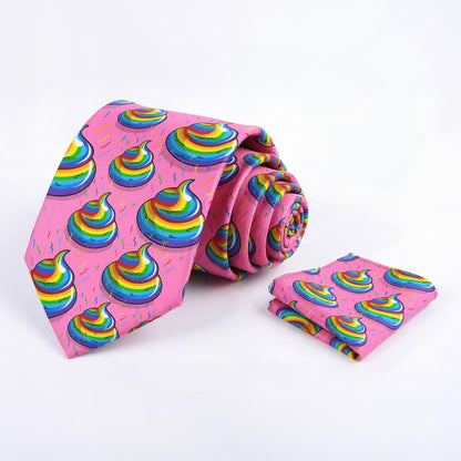 Unicorn Poo Tie Set - Shit Shirt Club 