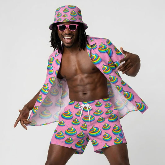 Unicorn Shit Shorts | Gym, Swim & Lounge Shorts | Shit Shirt Club - Shit Shirt Club 