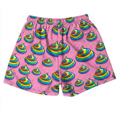 Unicorn Shit Shorts | Gym, Swim & Lounge Shorts | Shit Shirt Club - Shit Shirt Club 