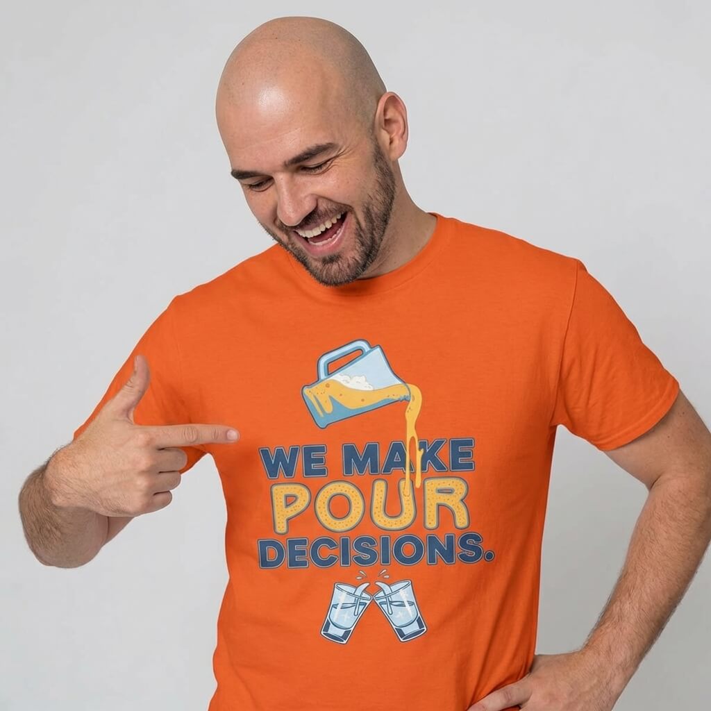 We Make Pour Decisions Tee - Shit Shirt Club 